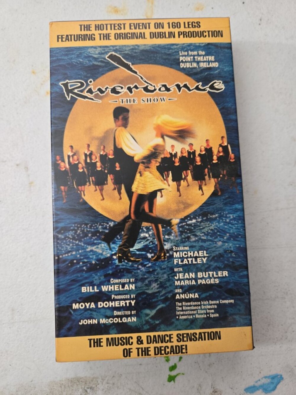 Riverdance - The Show (1996) VHS Michael Flatley, Point Theatre Dublin Ireland